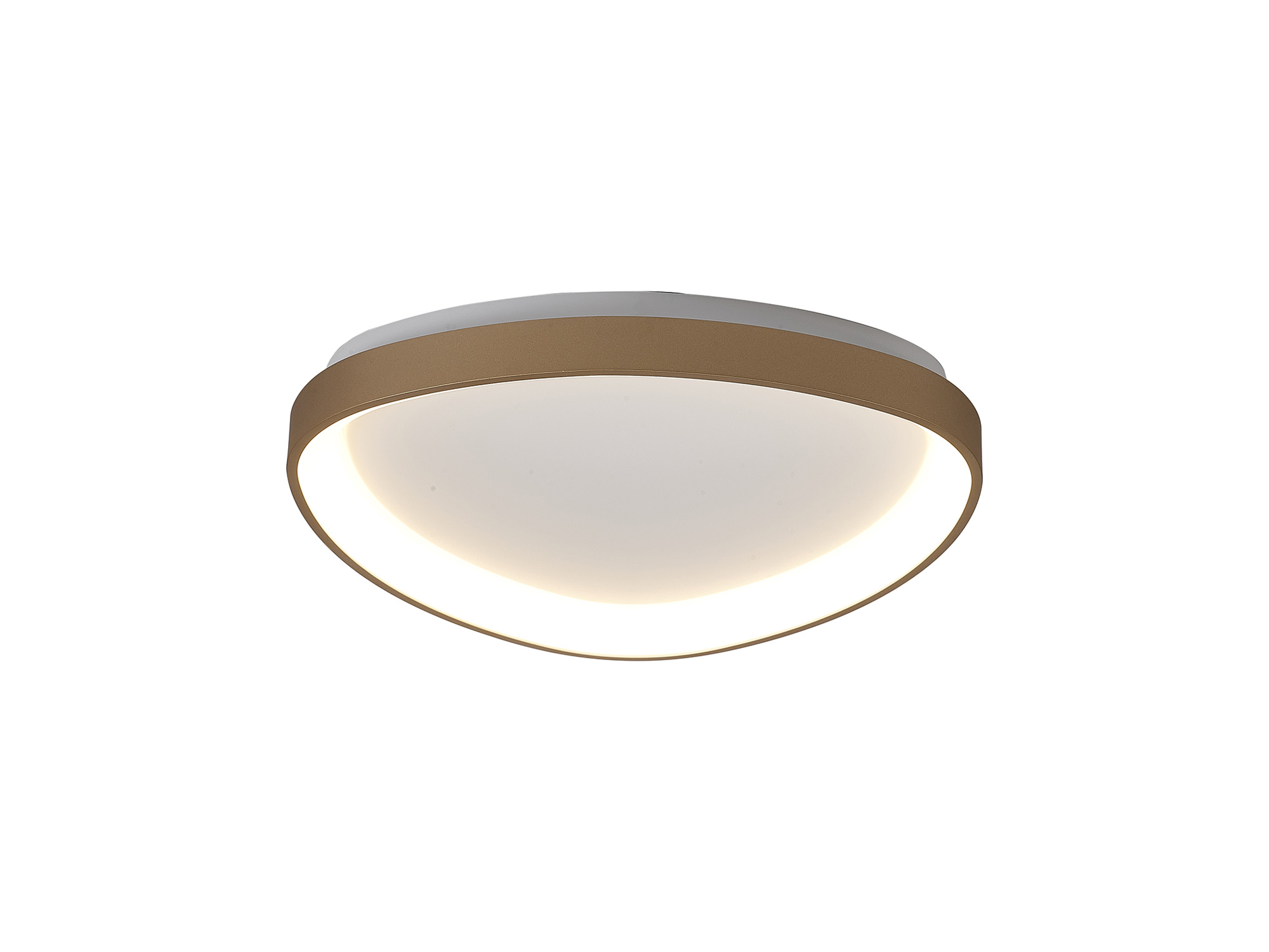 Niseko II Gold Ceiling Lights Mantra Flush Fittings